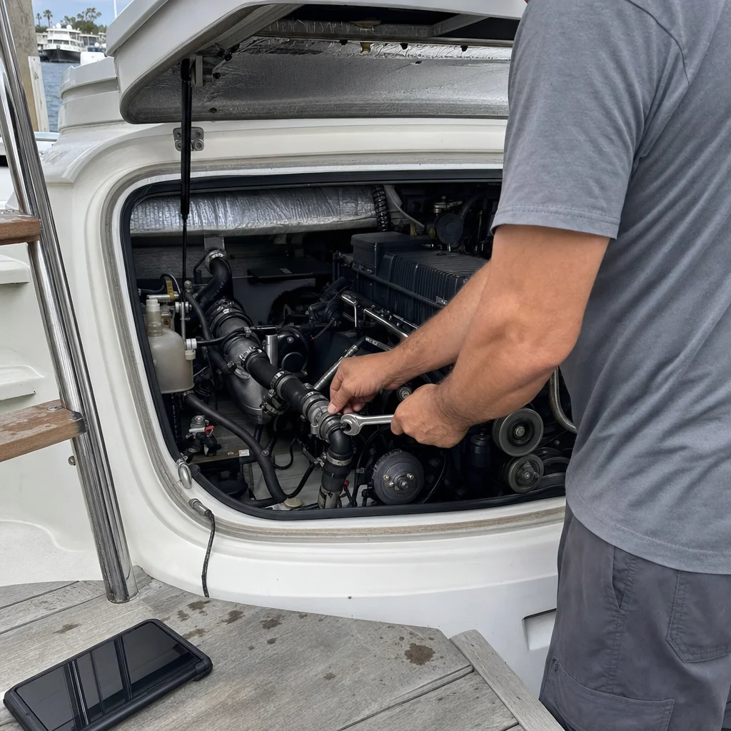 yacht repair in St. Petersburg, FL