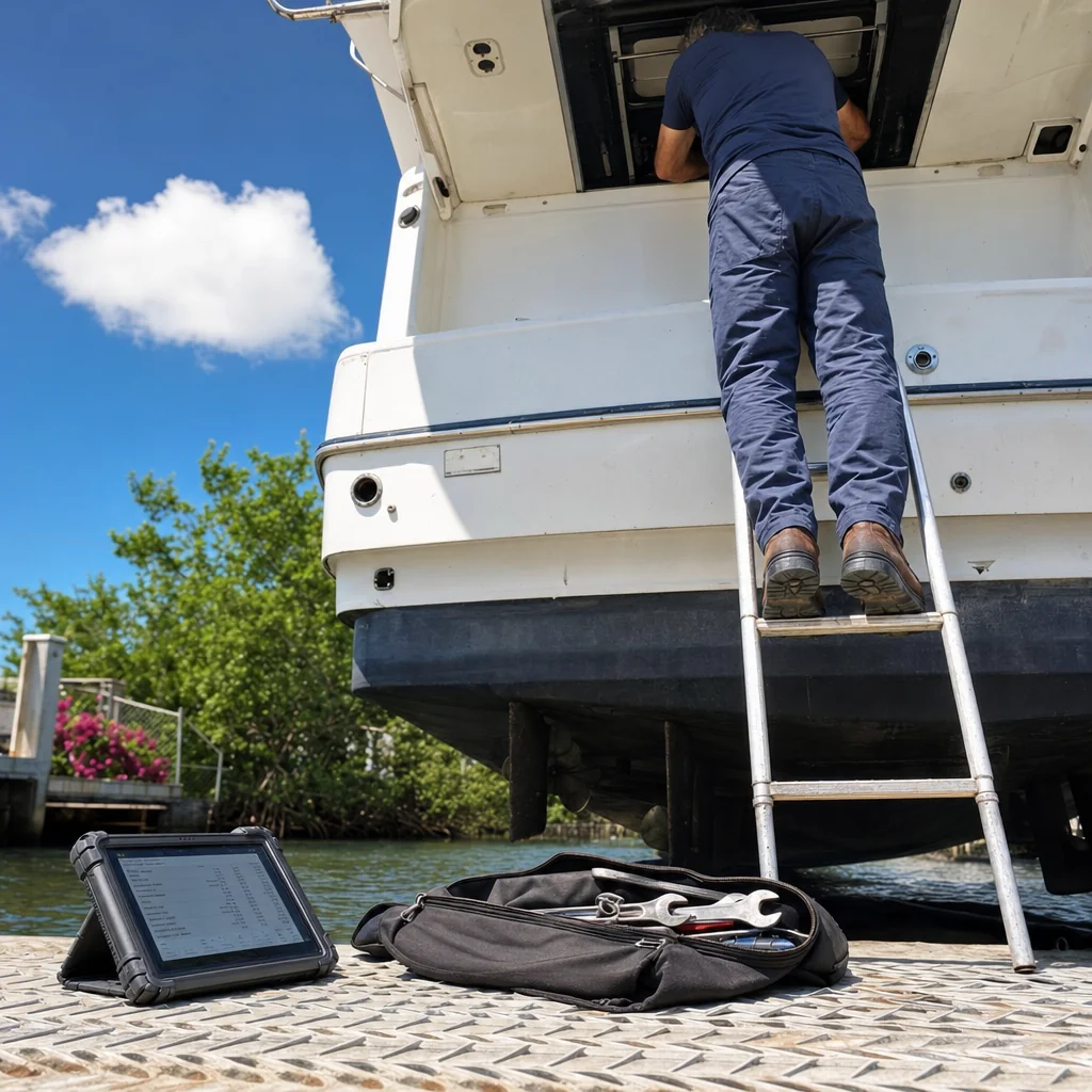 yacht repair in St. Petersburg, FL
