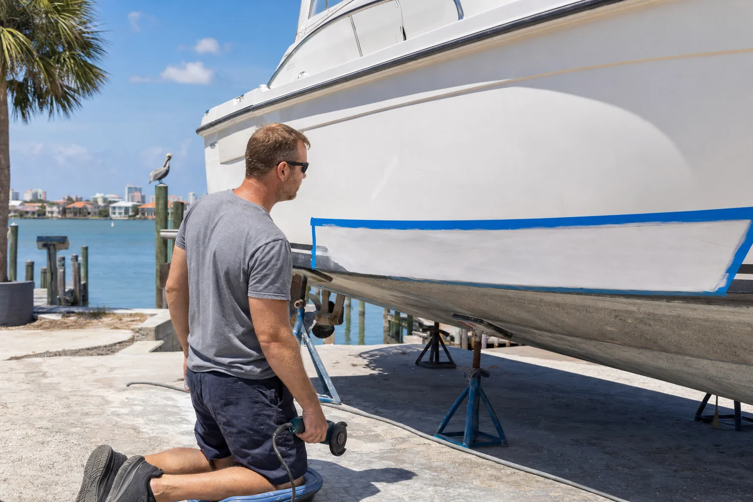 boat hull repair in St. Petersburg, FL