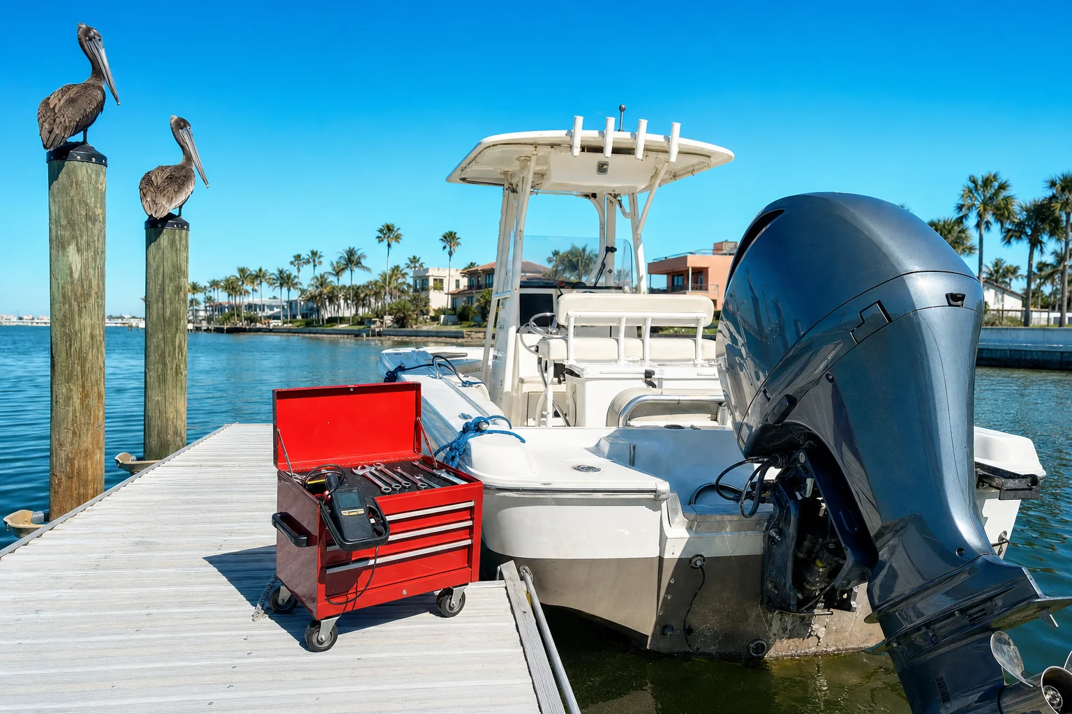 boat repair bahama shores in St. Petersburg, FL
