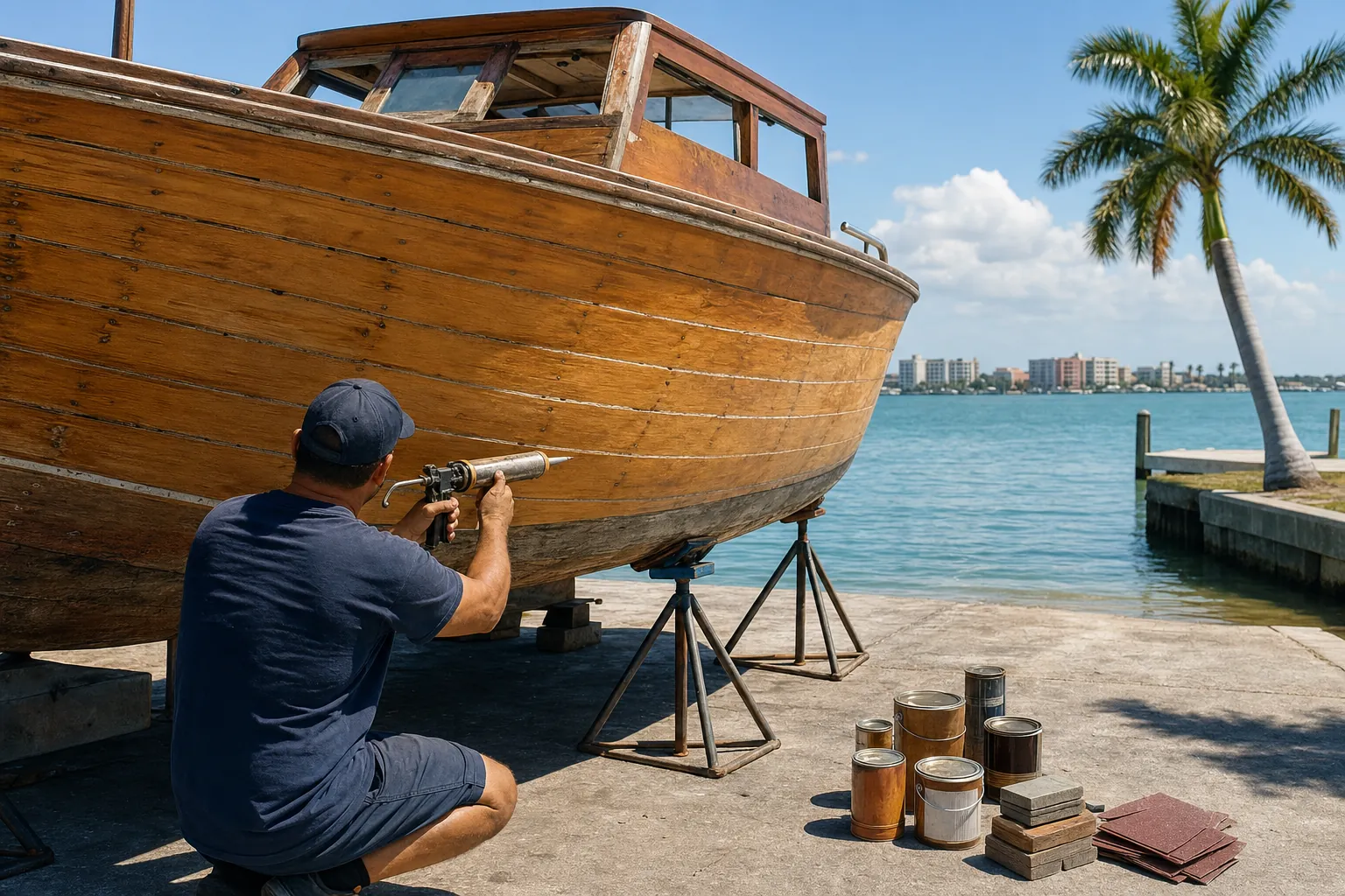boat restoration in St. Petersburg, FL