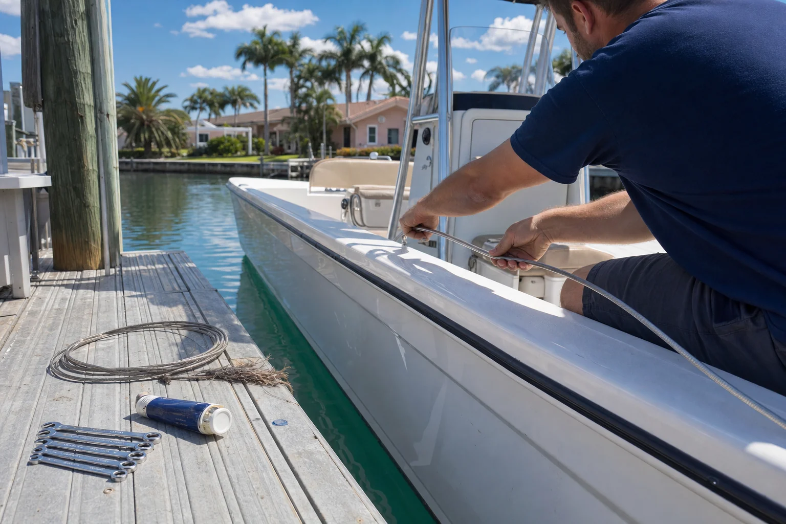 boat steering repair in St. Petersburg, FL