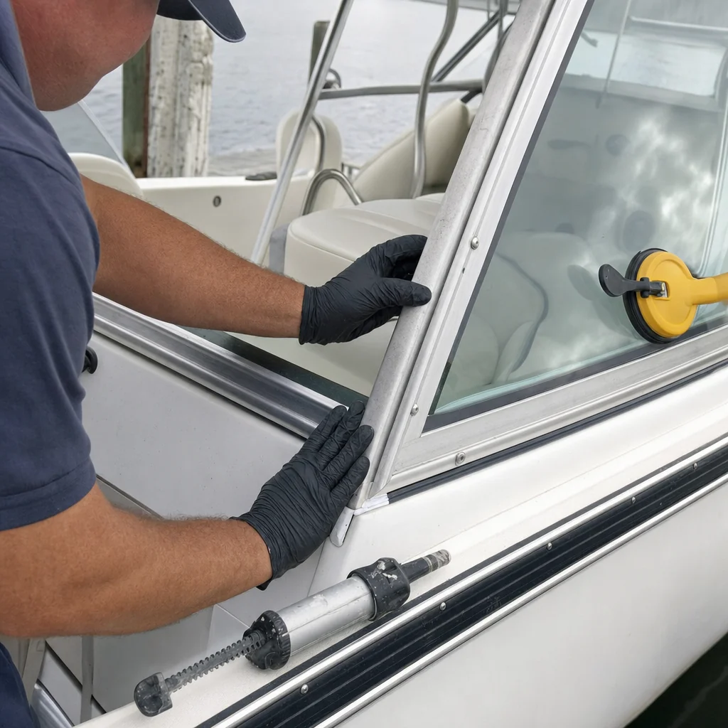 boat windshield replacement in St. Petersburg, FL