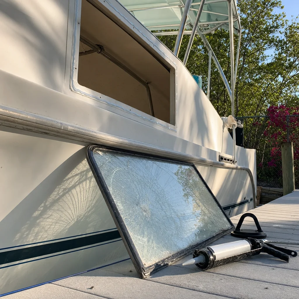 boat windshield replacement in St. Petersburg, FL