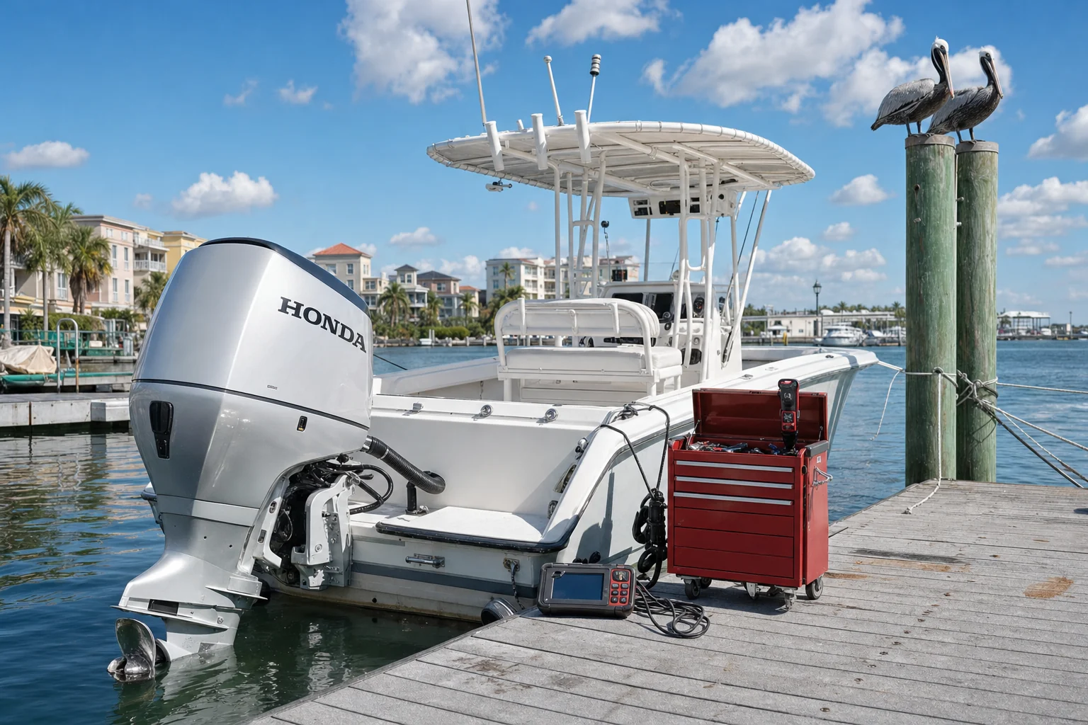 honda outboard repair in St. Petersburg, FL