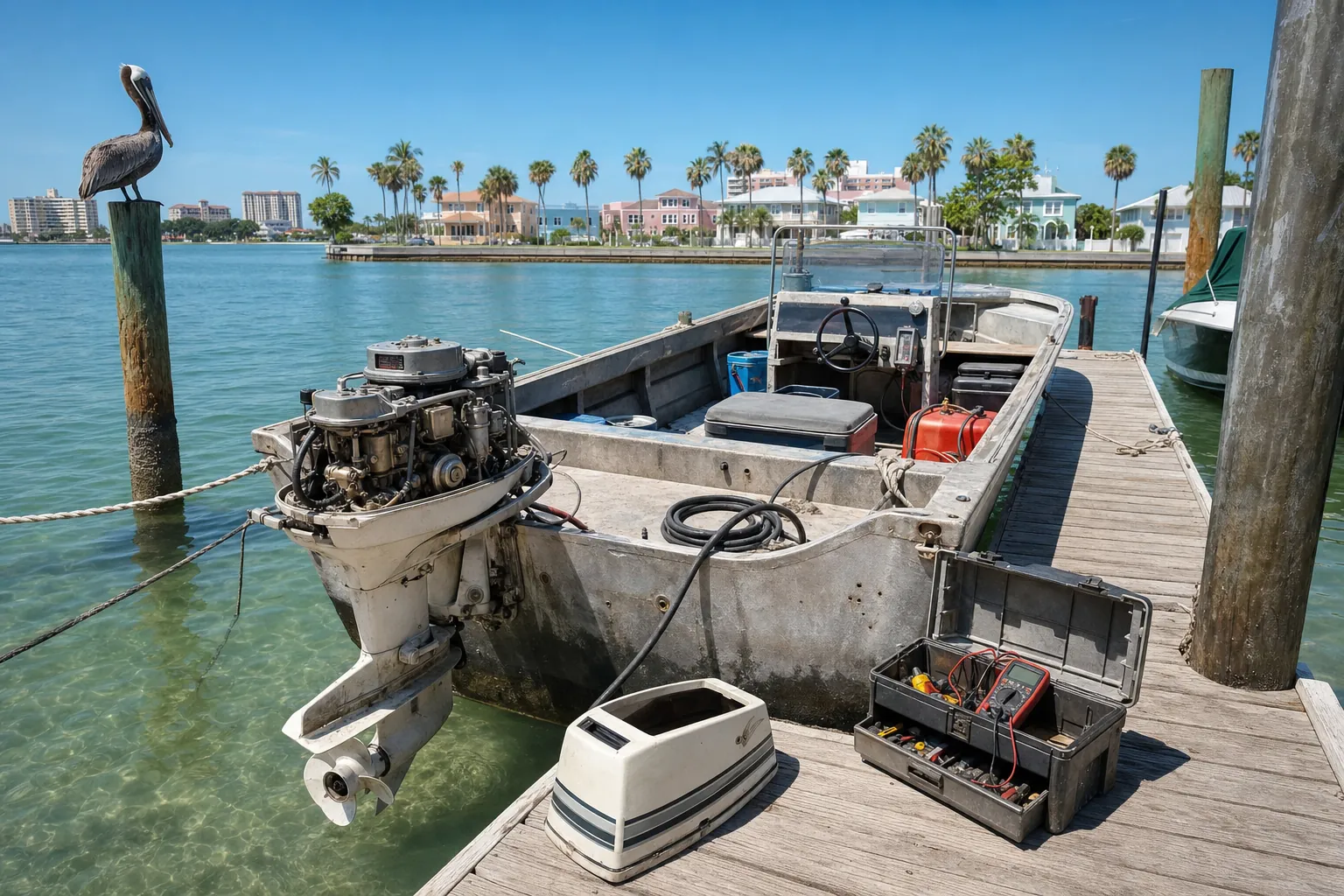 johnson outboard repair in St. Petersburg, FL