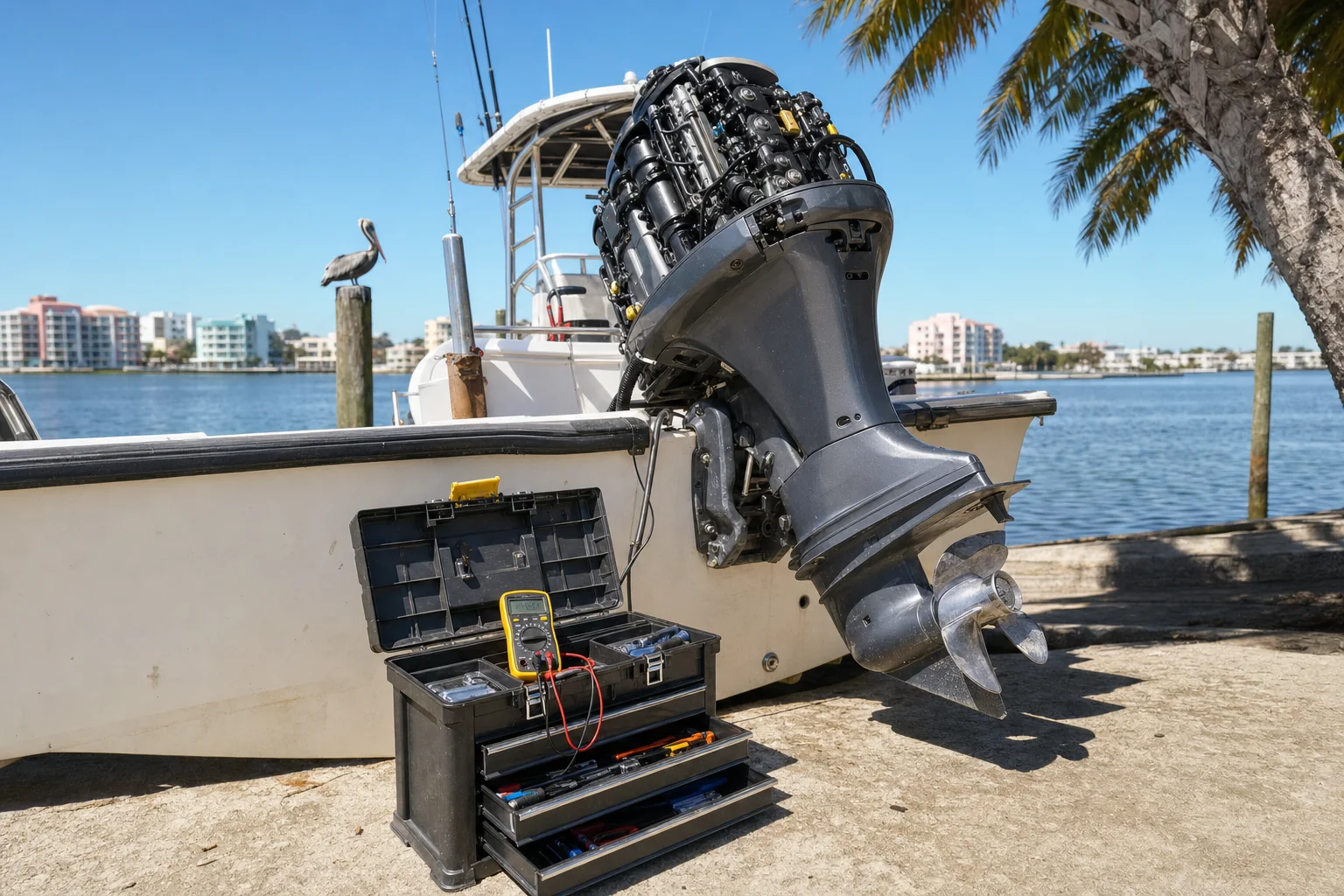 outboard motor repair in St. Petersburg, FL