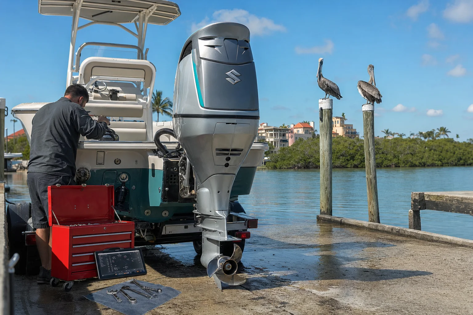 suzuki outboard repair in St. Petersburg, FL