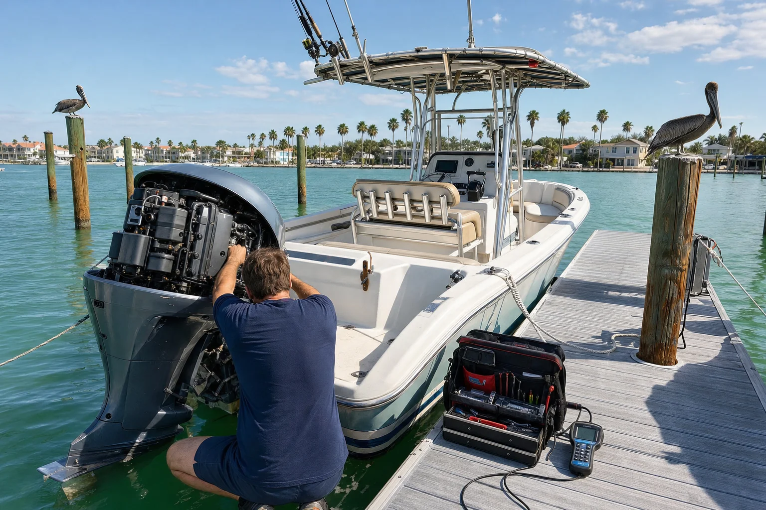 yamaha outboard repair in St. Petersburg, FL